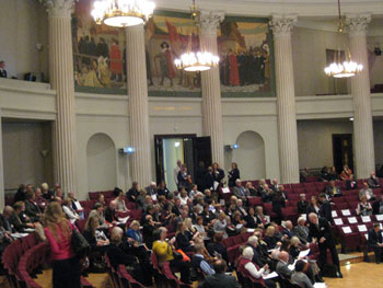 Ulkosuomalaisparlamentin istunto 2012